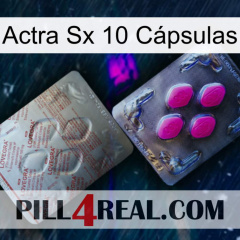 Actra Sx 10 Cápsulas 38